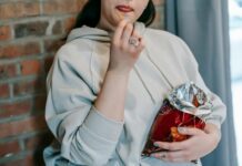 Mindful Eating: Nourishing Your Body and Soul with Awareness crop woman eating savory snacks