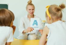 Career Development for Students students listening to their teacher