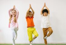 5 Minute Mindfulness Activities for Students active children doing balancing exercises